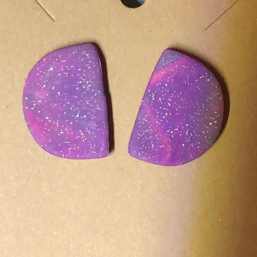 Milkyway Clay Earrings